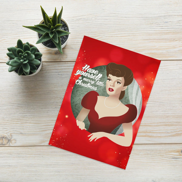 Christmas Garland — Greeting Card