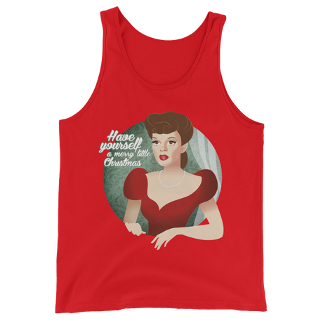 Christmas Garland (Tank Top)-Christmas Tank Tops-Swish Embassy