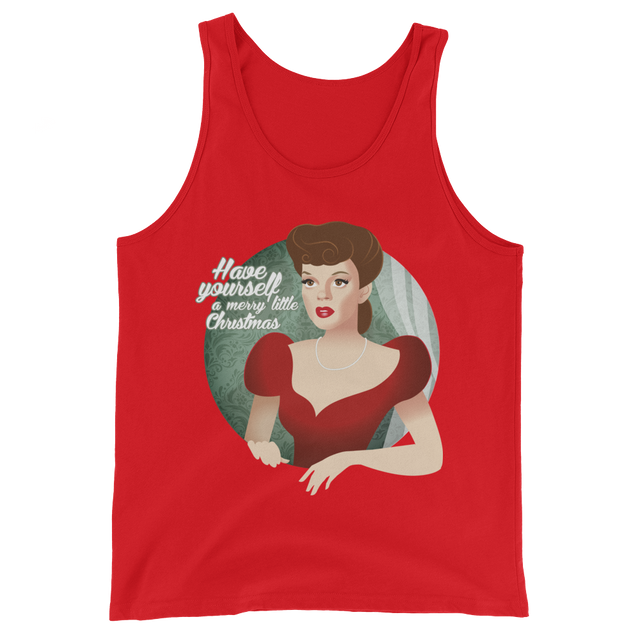 Christmas Garland (Tank Top)-Christmas Tanks-Swish Embassy