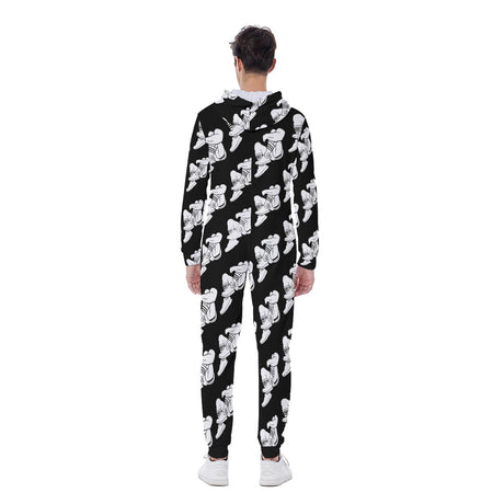 Cleavage (AOP Union Suit)-AOP Union Suit-Swish Embassy