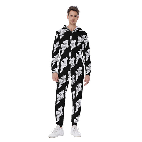 Cleavage (AOP Union Suit)-AOP Union Suit-Swish Embassy