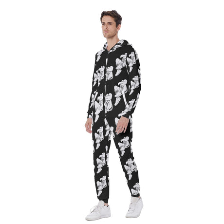 Cleavage (AOP Union Suit)-AOP Union Suit-Swish Embassy