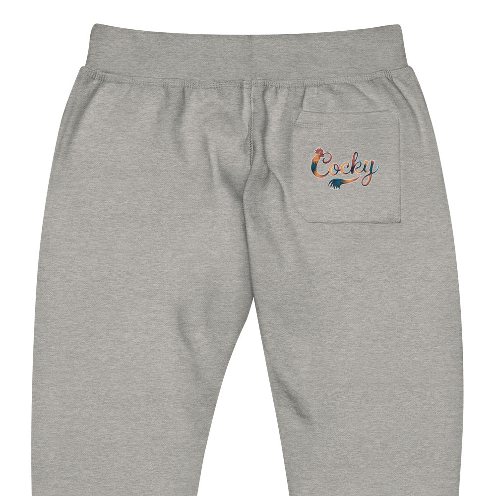 Cocky (Pocket Print Sweatpants)-Sweatpants-Swish Embassy