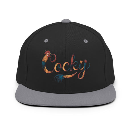 Cocky (Snapback Hat)-Headwear-Swish Embassy