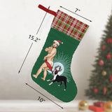 Copper Elf (Sequin Christmas Stocking)-Christmas Stockings-Swish Embassy