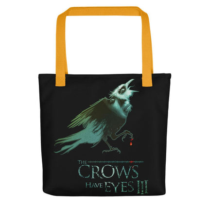 Crows Have Eyes (Tote bag)-Bags-Swish Embassy
