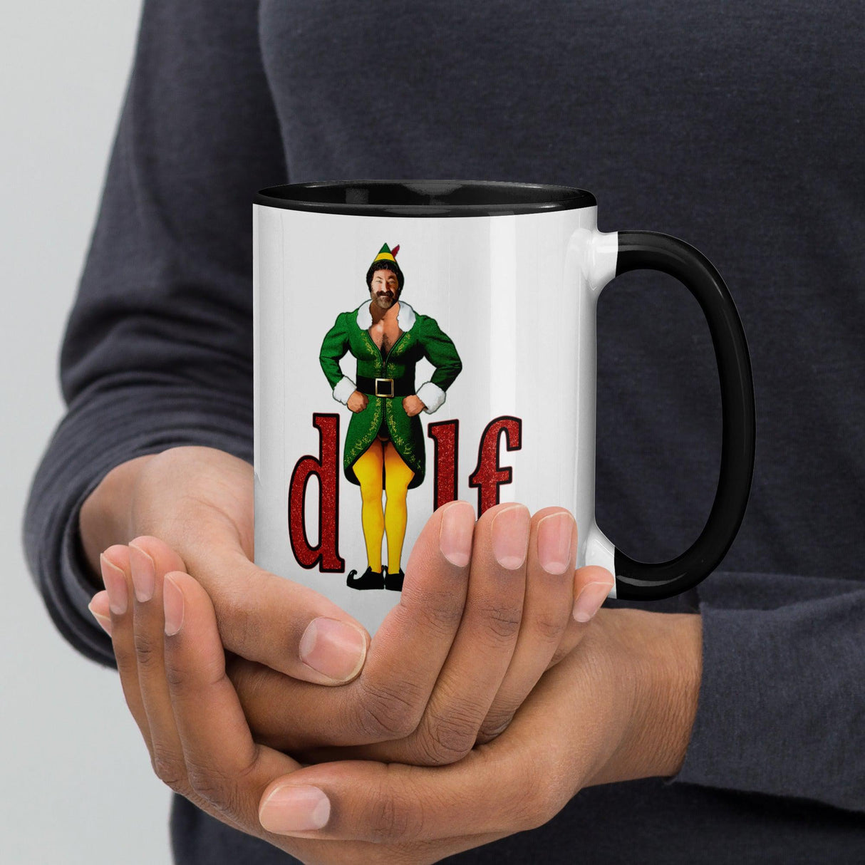 DILF (Christmas Mugs)-Mugs-Swish Embassy