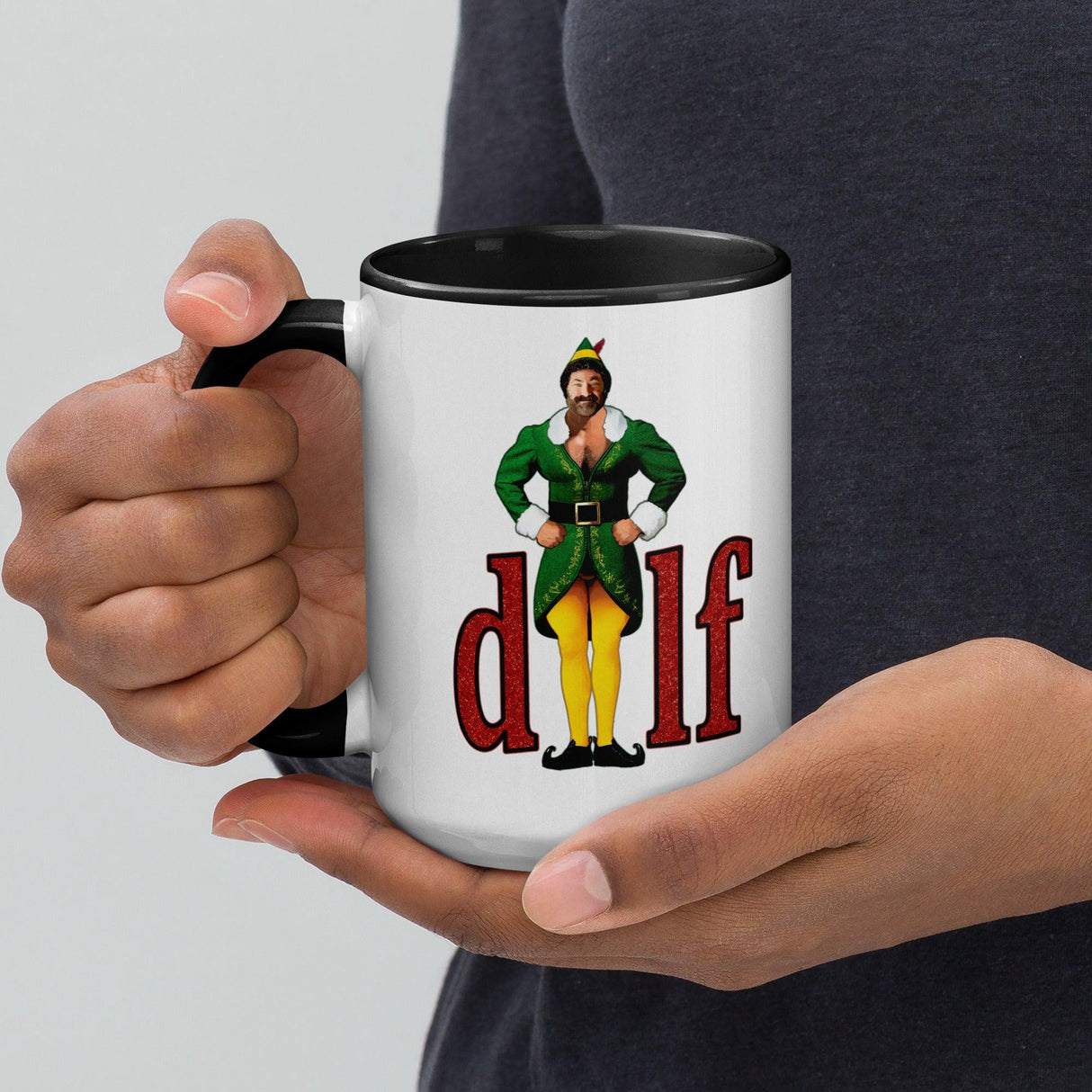 DILF (Christmas Mugs)-Mugs-Swish Embassy