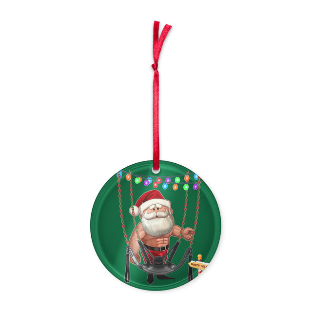 Daddy Claus (Acrylic ornament)-Acrylic Ornaments-Swish Embassy