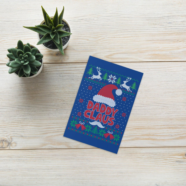 Daddy Claus (Greeting card)-Christmas Card-Swish Embassy