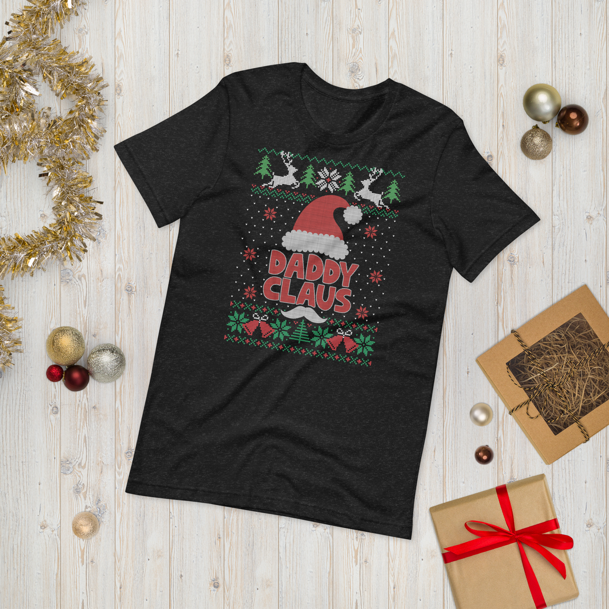 Daddy Claus (Ugly Christmas)-Ugly Christmas Apparel-Swish Embassy