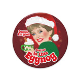 Damn Eggnog (Ceramic ornament)-Swish Embassy