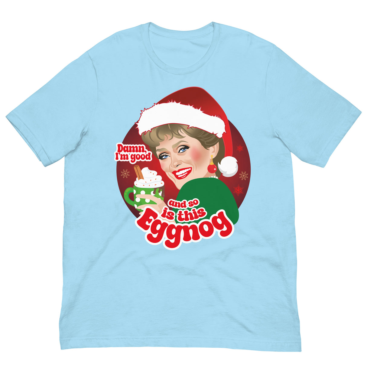 Damn Eggnog-T-Shirts-Swish Embassy