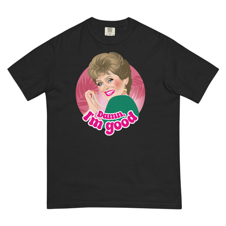 Damn I'M Good (Boxy Tee)-Boxy T-Shirt-Swish Embassy