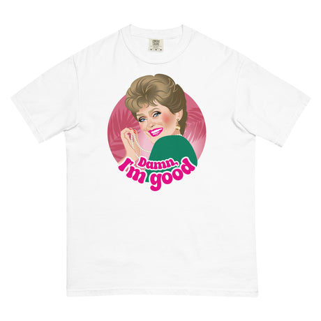Damn I'M Good (Boxy Tee)-Boxy T-Shirt-Swish Embassy