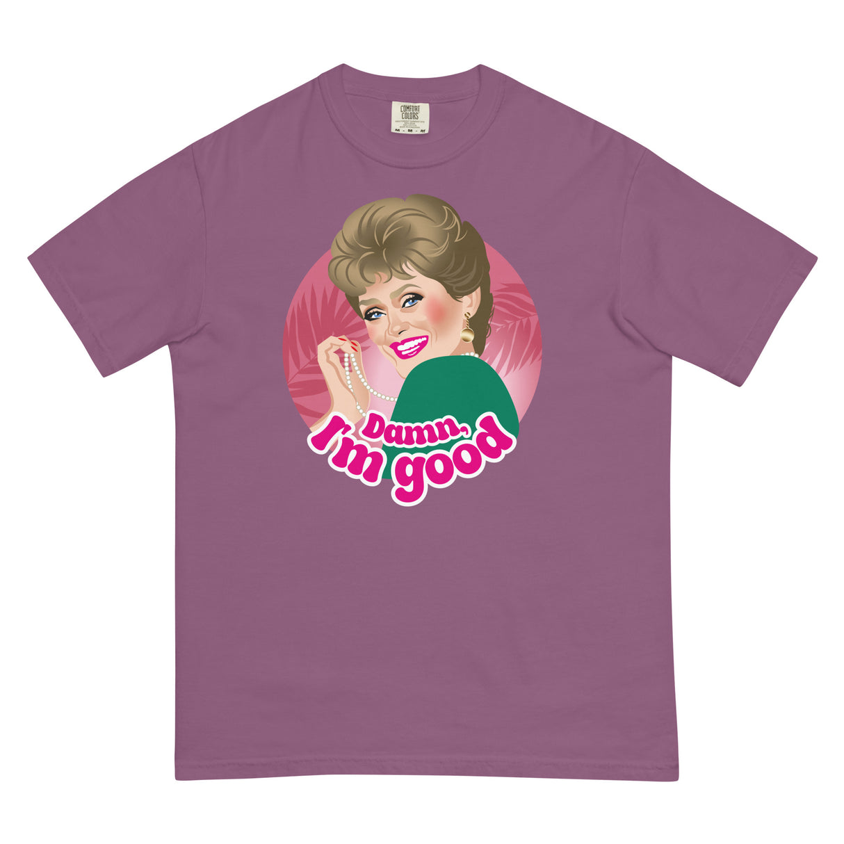 Damn I'M Good (Boxy Tee)-Boxy T-Shirt-Swish Embassy