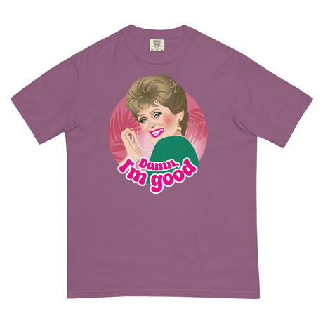 Damn I'M Good (Boxy Tee)-Boxy T-Shirt-Swish Embassy