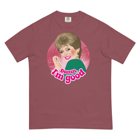 Damn I'M Good (Boxy Tee)-Boxy T-Shirt-Swish Embassy