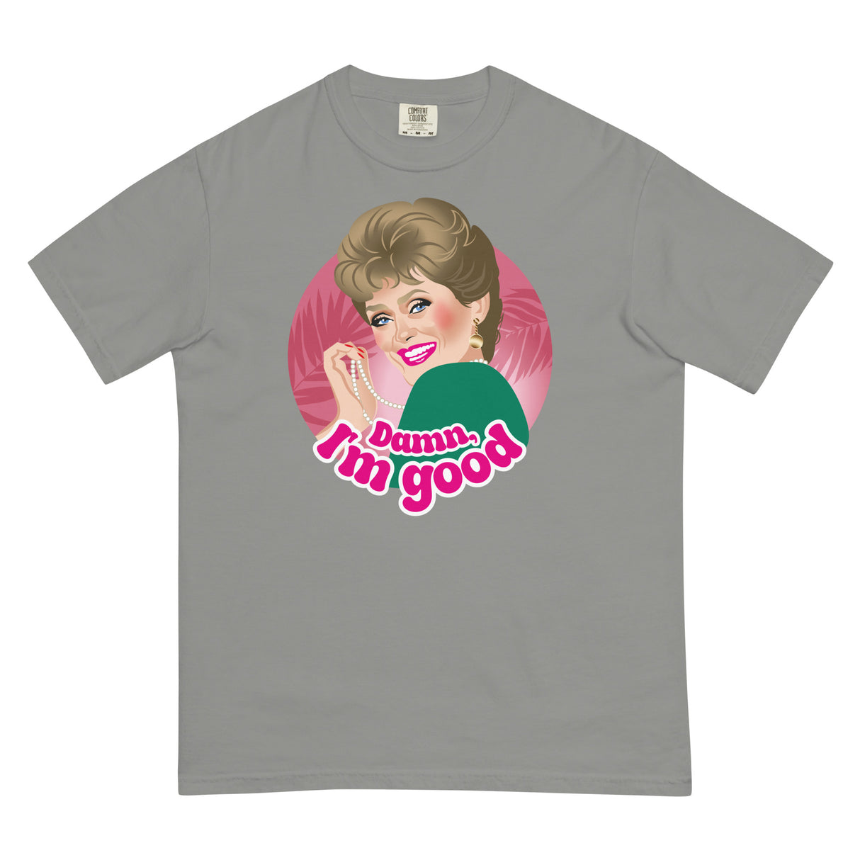 Damn I'M Good (Boxy Tee)-Boxy T-Shirt-Swish Embassy