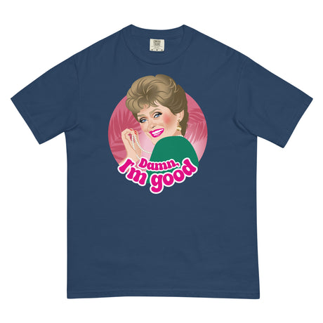 Damn I'M Good (Boxy Tee)-Boxy T-Shirt-Swish Embassy