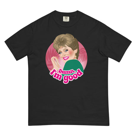 Damn I'm Good (Boxy Tee)-Boxy T-Shirt-Swish Embassy