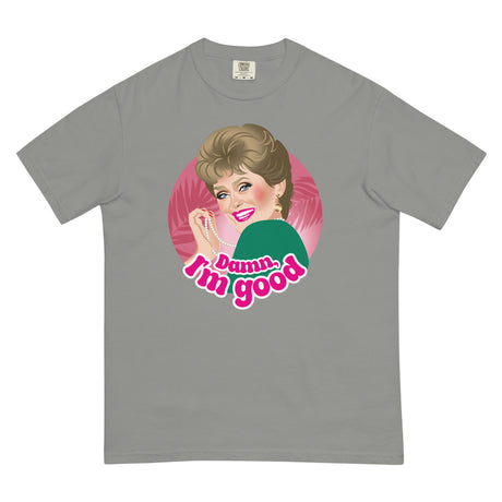 Damn I'm Good (Boxy Tee)-Boxy T-Shirt-Swish Embassy