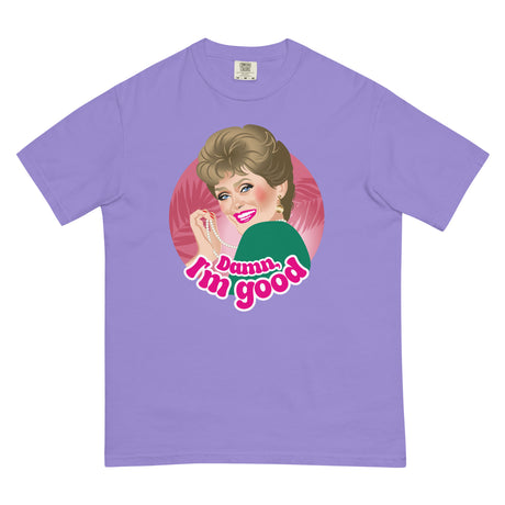 Damn I'm Good (Boxy Tee)-Boxy T-Shirt-Swish Embassy