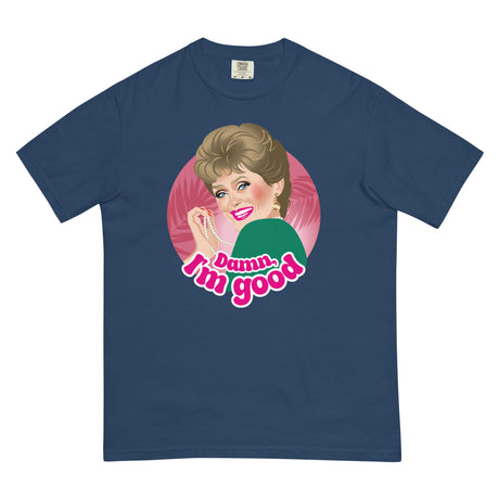 Damn I'm Good (Boxy Tee)-Boxy T-Shirt-Swish Embassy