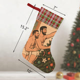 Deck the Balls (Sequin Christmas Stocking)-Christmas Stockings-Swish Embassy