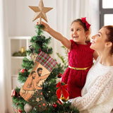 Deck the Balls (Sequin Christmas Stocking)-Christmas Stockings-Swish Embassy