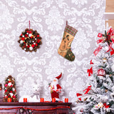 Deck the Balls (Sequin Christmas Stocking)-Christmas Stockings-Swish Embassy