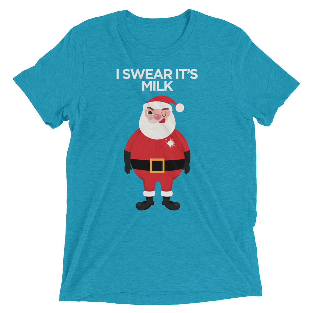 Dirty Santa (Triblend)-Triblend T-Shirt-Swish Embassy