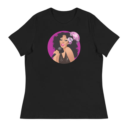 Disco Donna (Women's Relaxed T-Shirt)-Women's T-Shirts-Swish Embassy