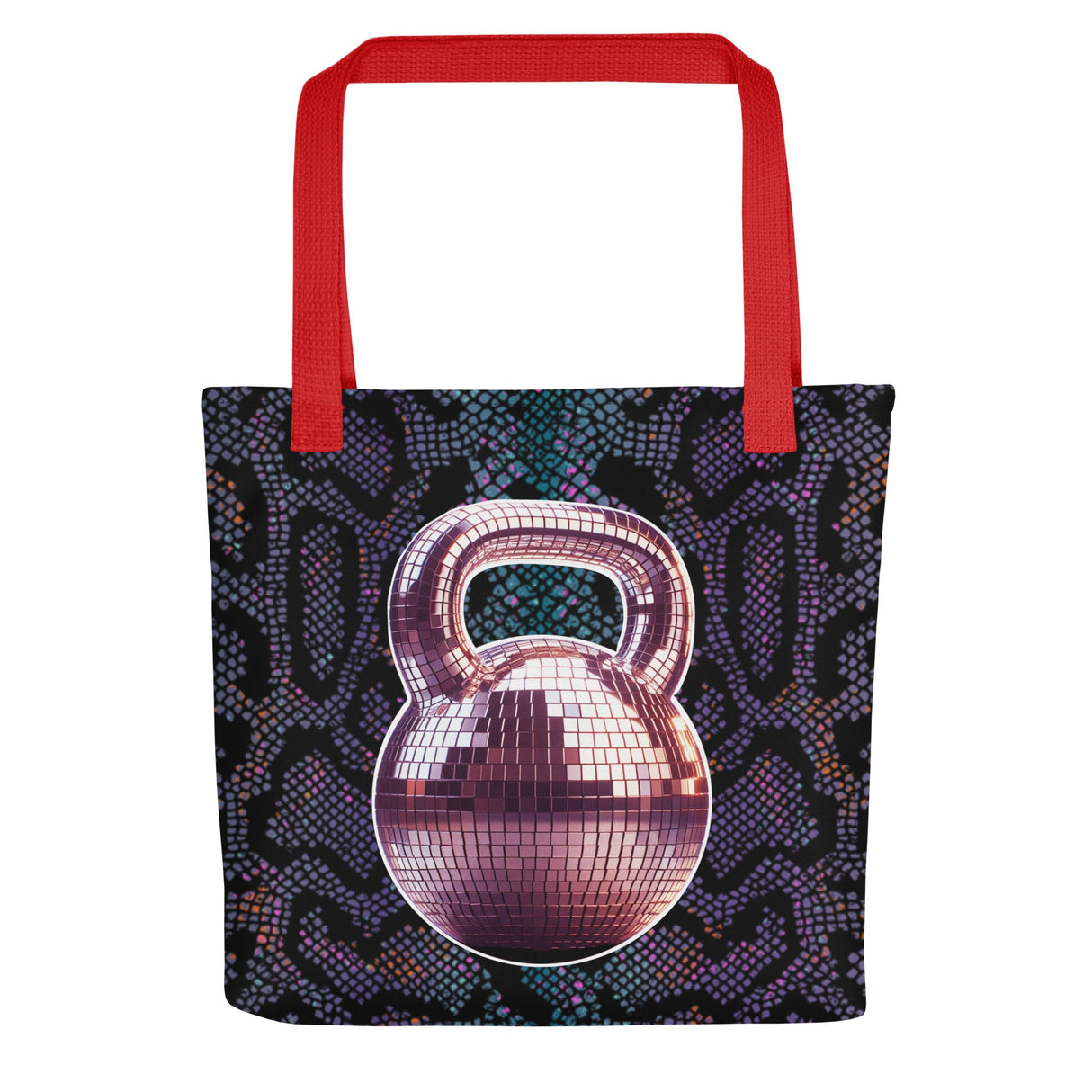 Disco Kettlebell (Tote bag)-Bags-Swish Embassy