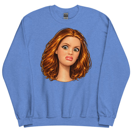 Disgusted Doll (Sweatshirt)-Sweatshirt-Swish Embassy
