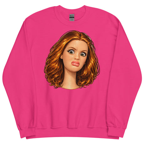 Disgusted Doll (Sweatshirt)-Sweatshirt-Swish Embassy