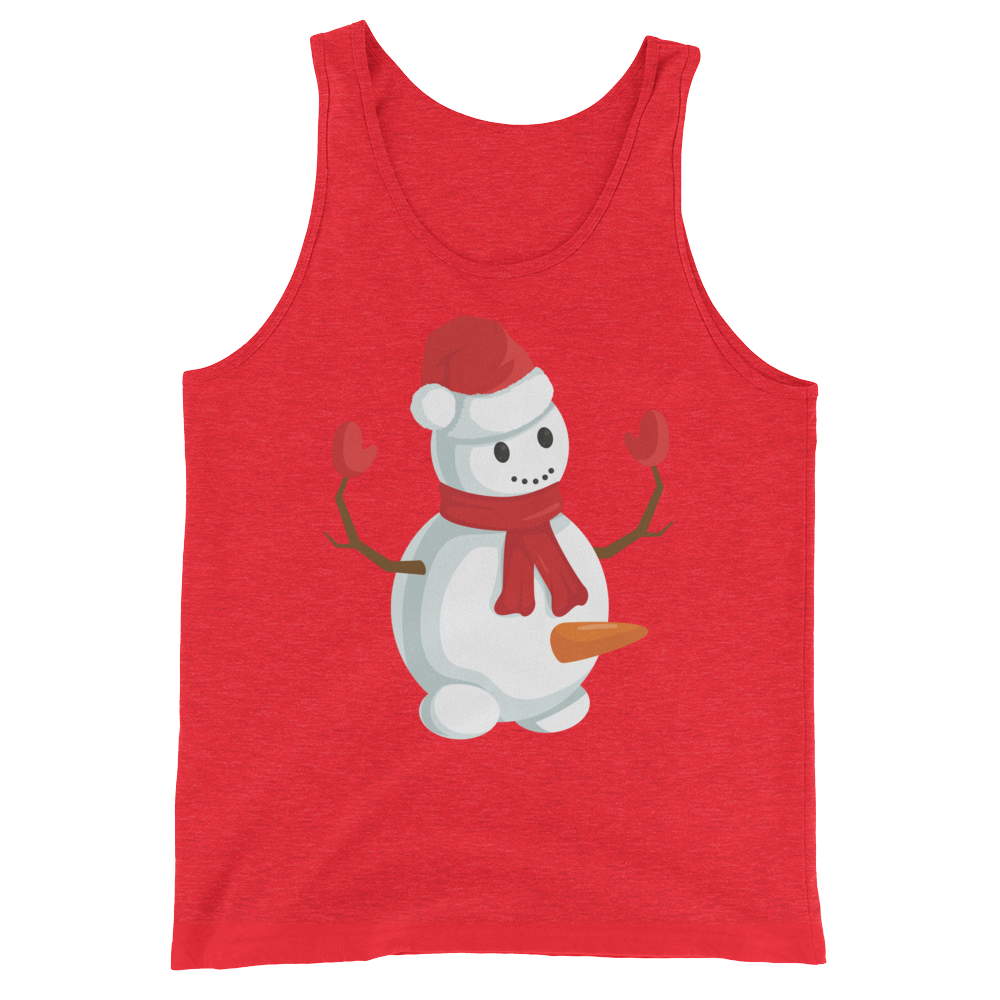 Do You Wanna Build A Snowman (Tank Top)-Christmas Tanks-Swish Embassy