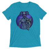 Dog and Demon (Triblend)-Triblend T-Shirt-Swish Embassy