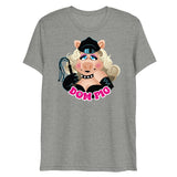 Dom Pig (Triblend)-Triblend T-Shirt-Swish Embassy