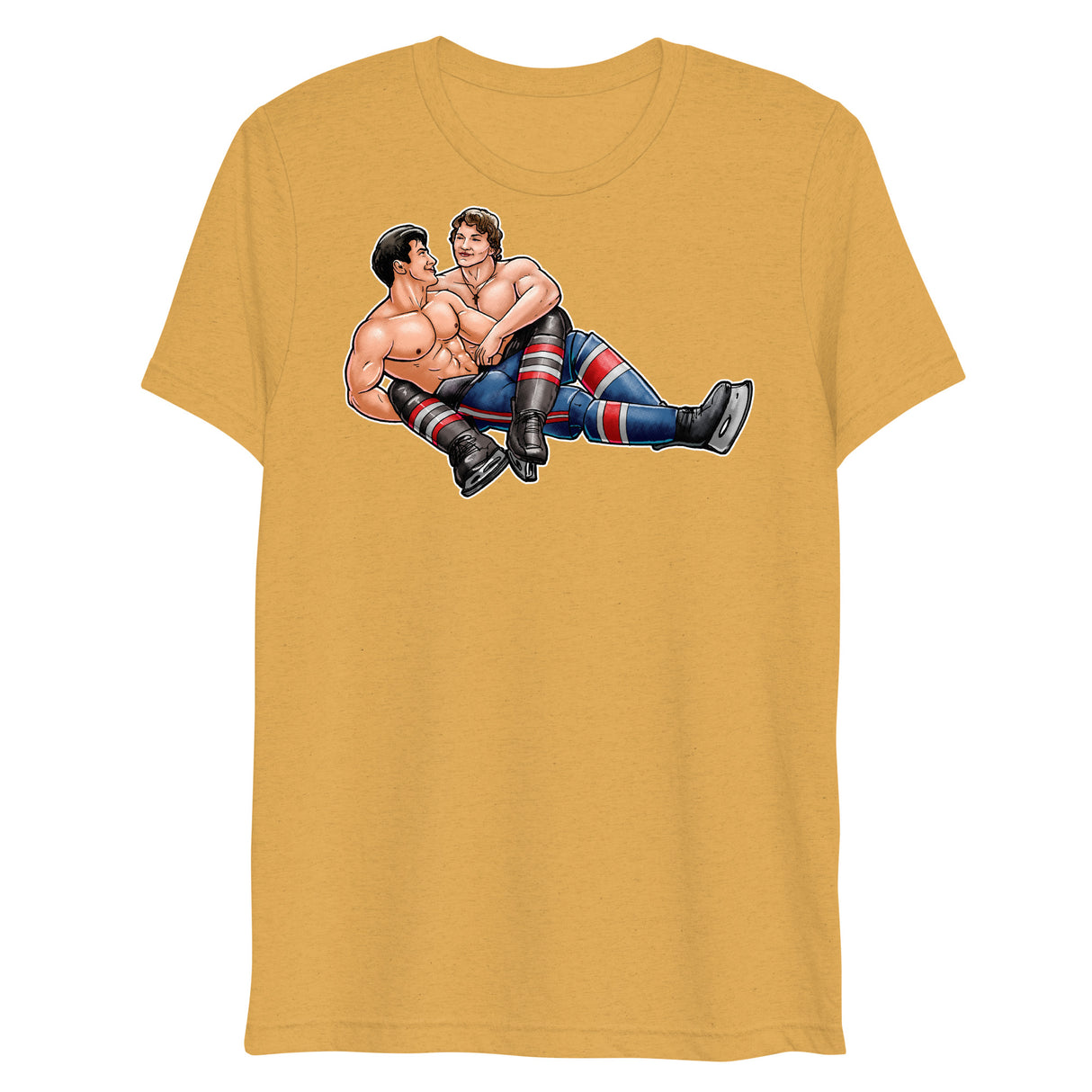 Down to Puck (Triblend)-Triblend T-Shirt-Swish Embassy