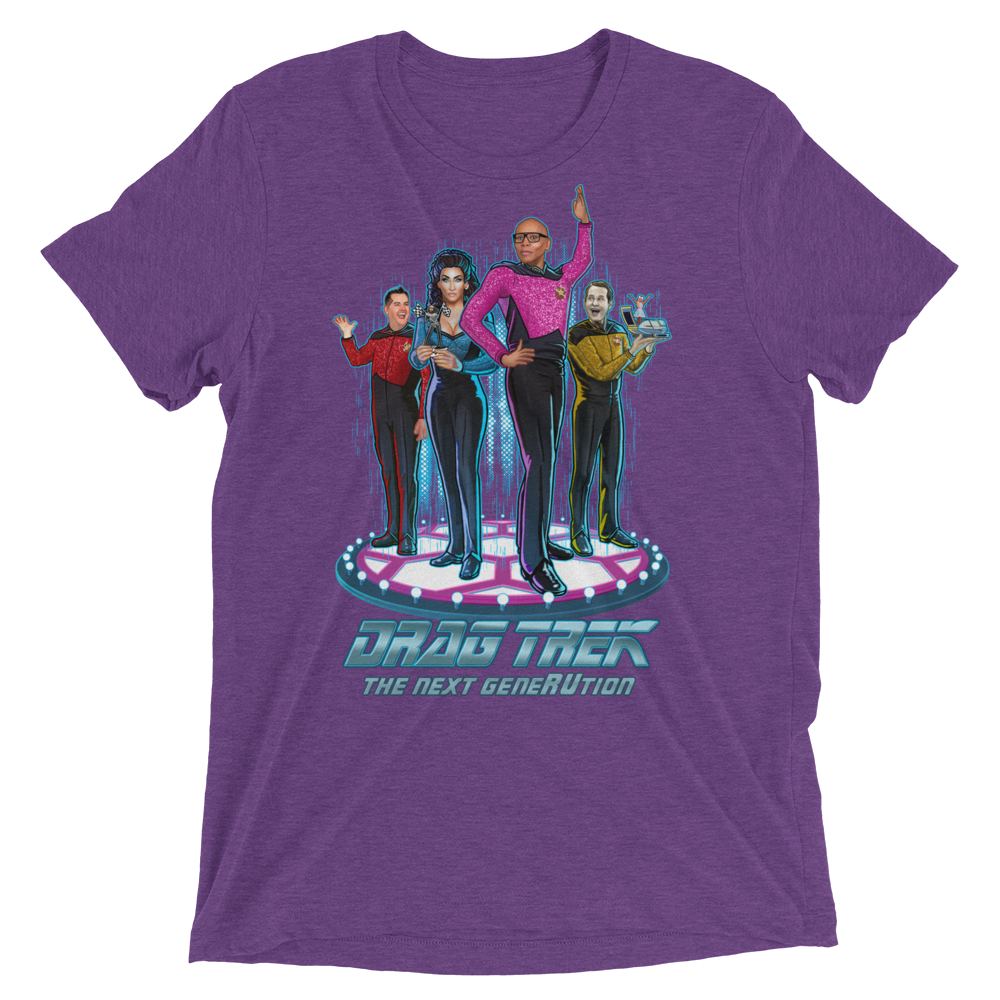 Drag Trek (Triblend)-Triblend T-Shirt-Swish Embassy