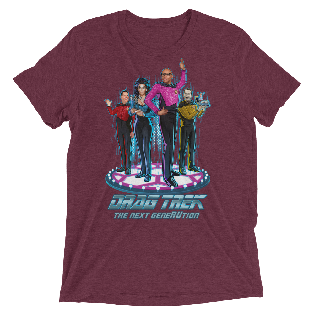 Drag Trek (Triblend)-Triblend T-Shirt-Swish Embassy