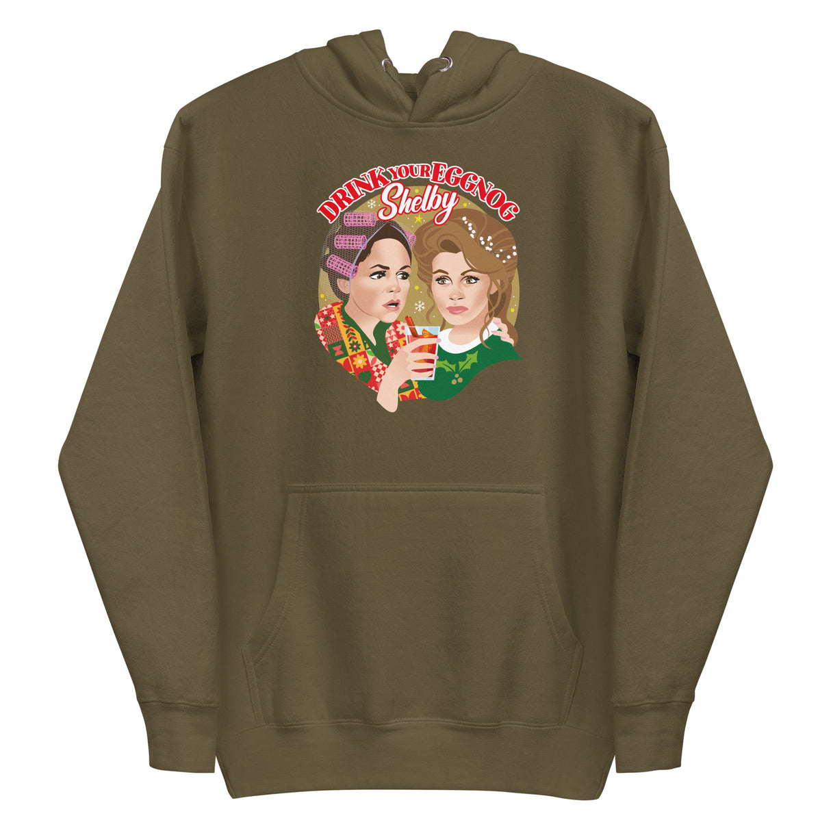 Drink Your Eggnog Shelby (Hoodie)-Hoodie-Swish Embassy
