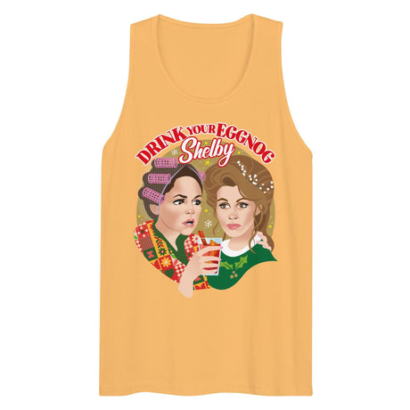 Drink Your Eggnog Shelby (Tank Top)-Tank Top-Swish Embassy