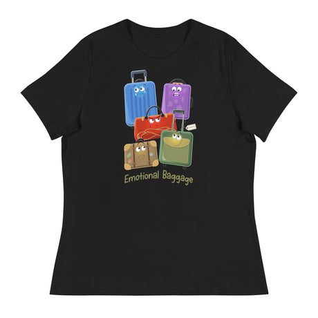 Emotional Baggage (Women's Relaxed T-Shirt)-Women's T-Shirts-Swish Embassy