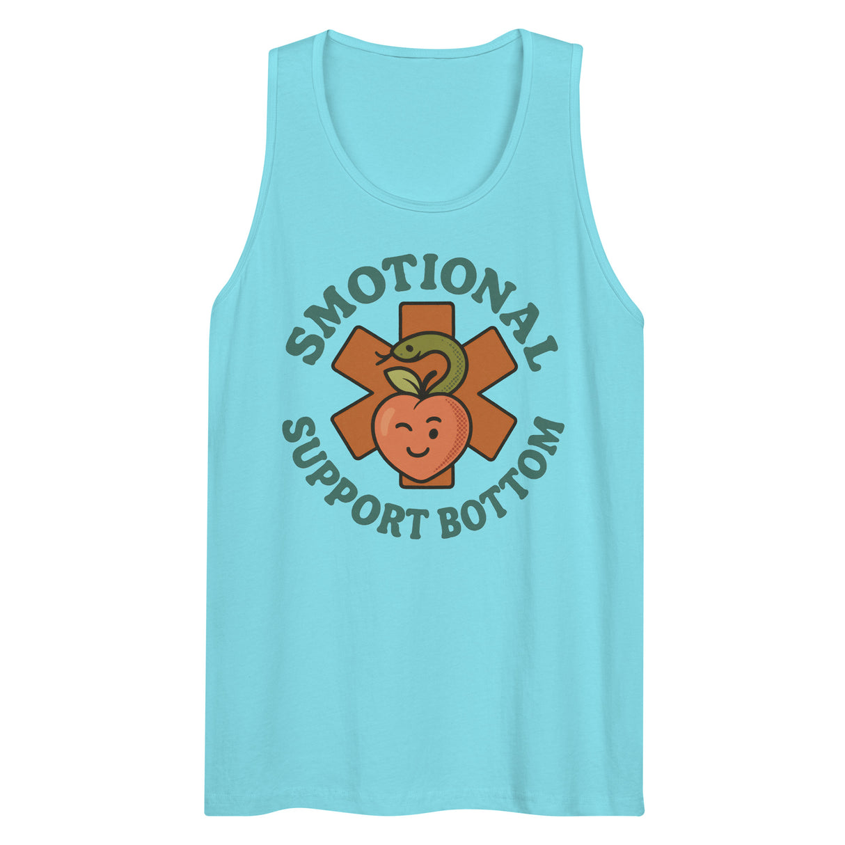 Emotional Support Bottom (Tank Top)-Tank Top-Swish Embassy