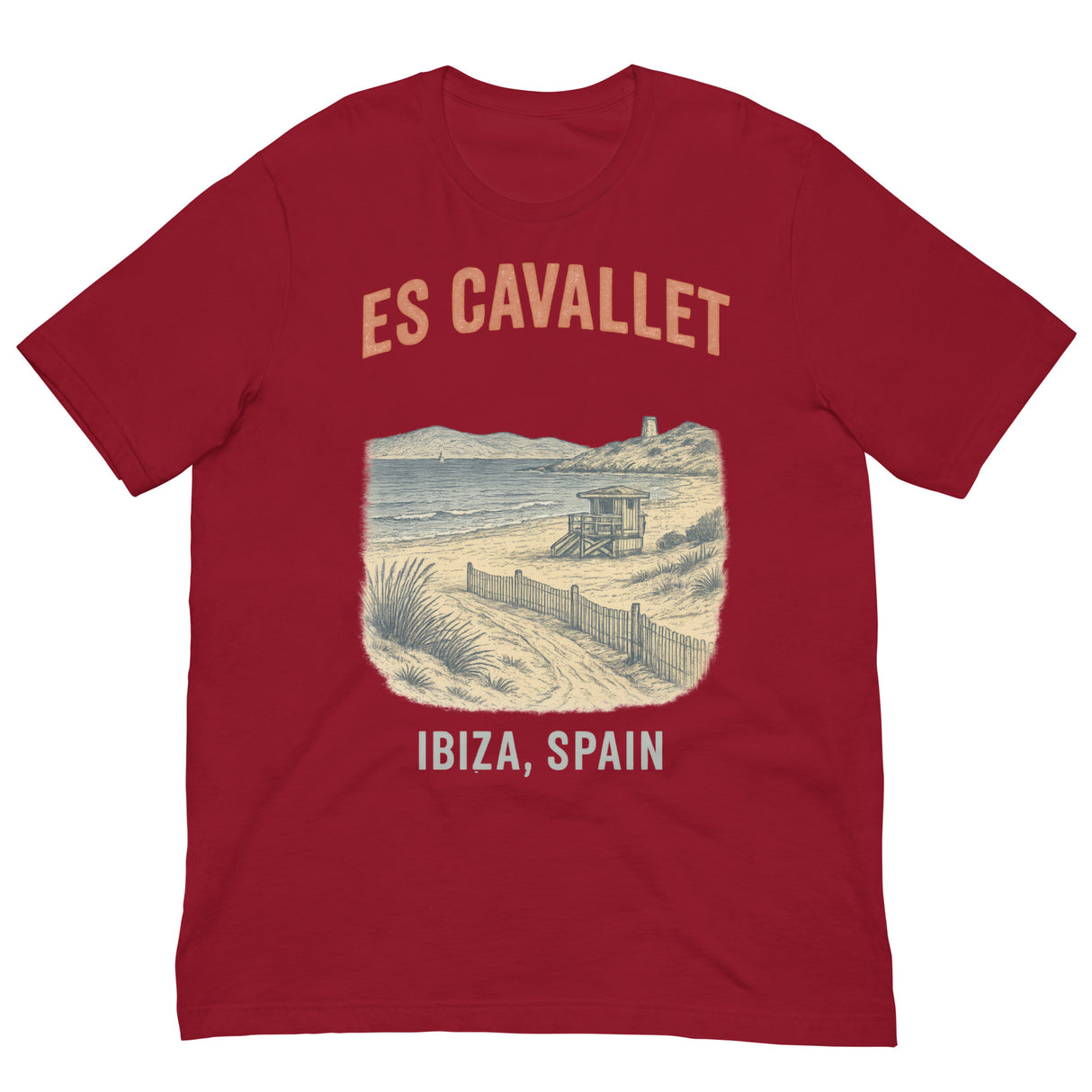 Es Cavallet Beach-T-Shirts (Staging)-Swish Embassy
