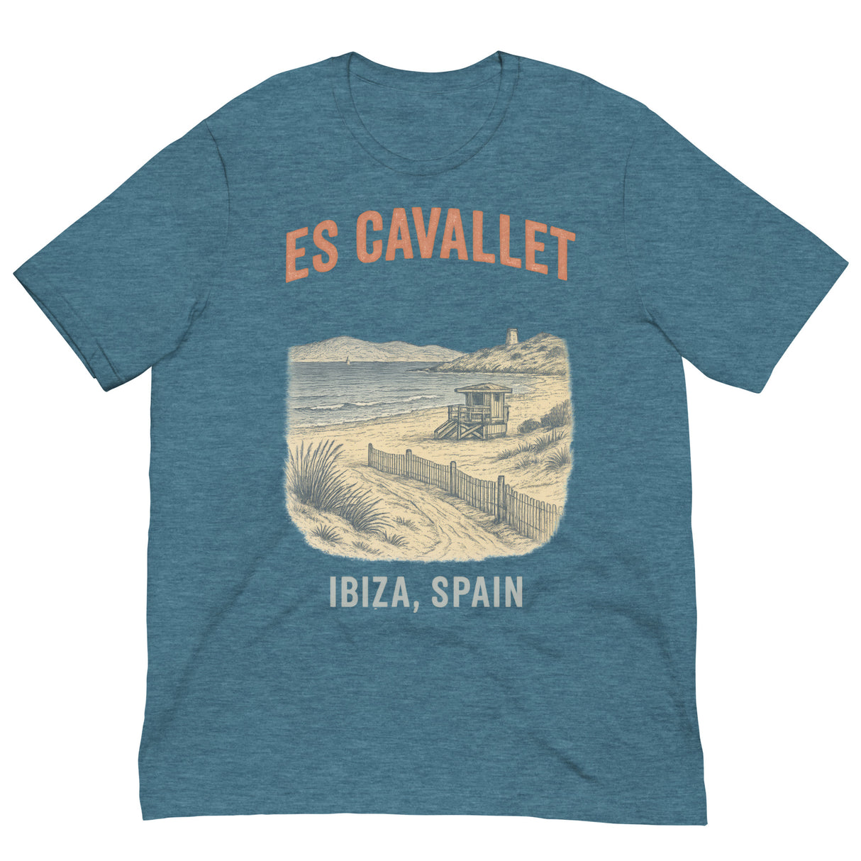 Es Cavallet Beach-T-Shirts (Staging)-Swish Embassy