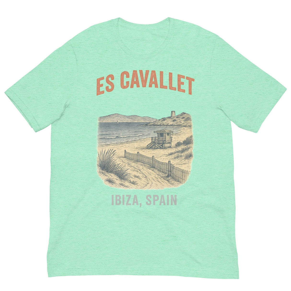 Es Cavallet Beach-T-Shirts (Staging)-Swish Embassy