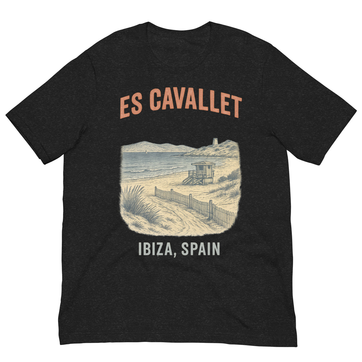 Es Cavallet Beach-T-Shirts (Staging)-Swish Embassy